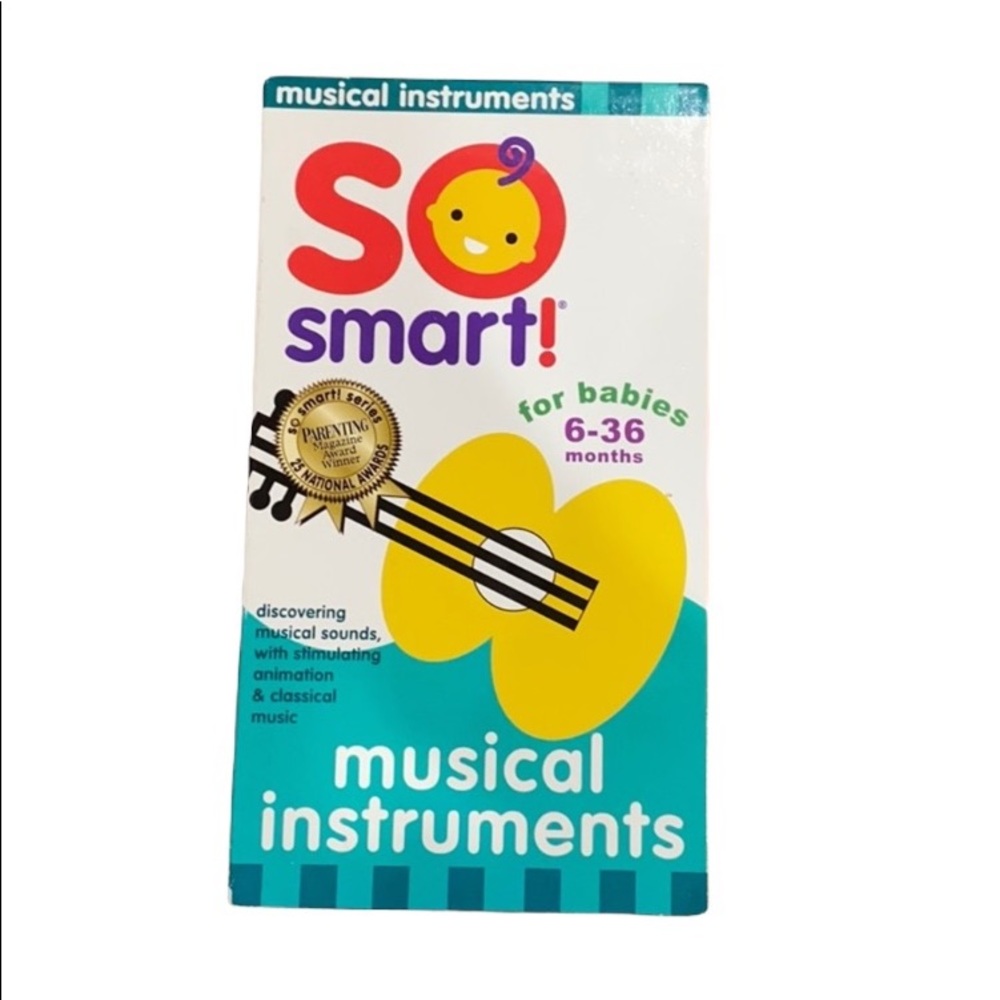🛍️Free with Bundle🛍️ Musical SO Smart VHS